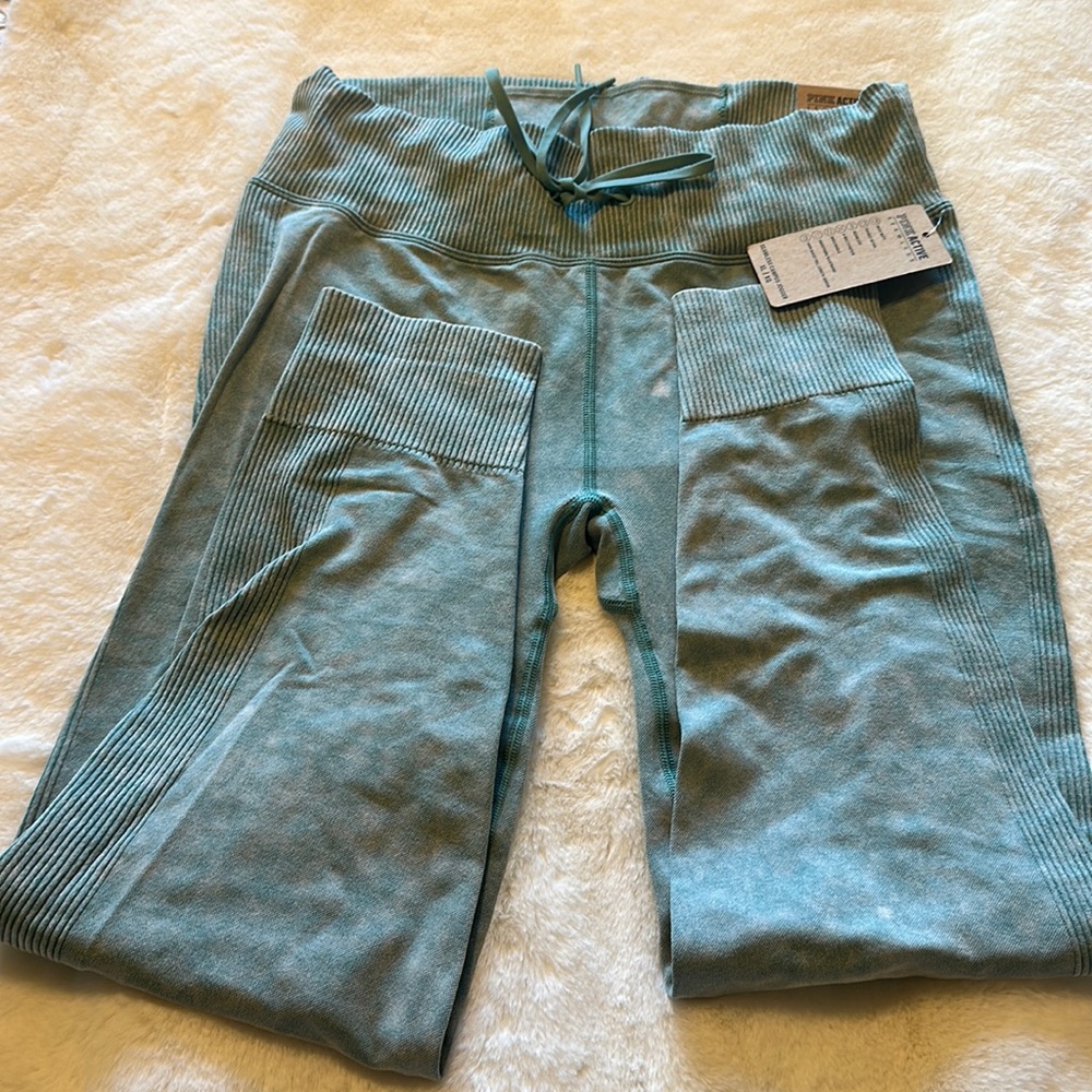 NWT Pink Active High Waist Full Length Jogger Size XL
